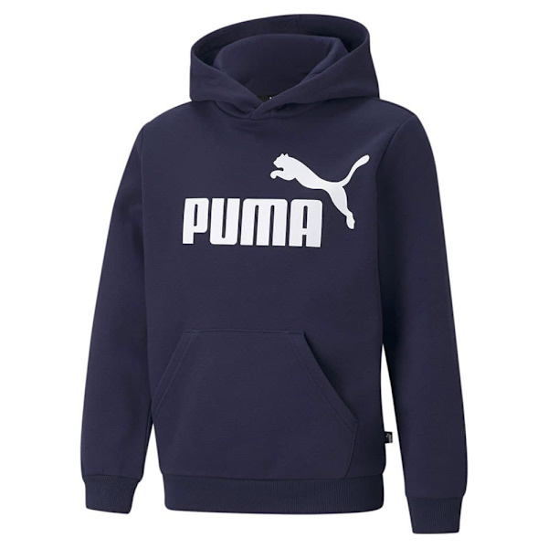 Puma Sweatshirt Essentials Big Logo Fl Blå 7-8 Years
