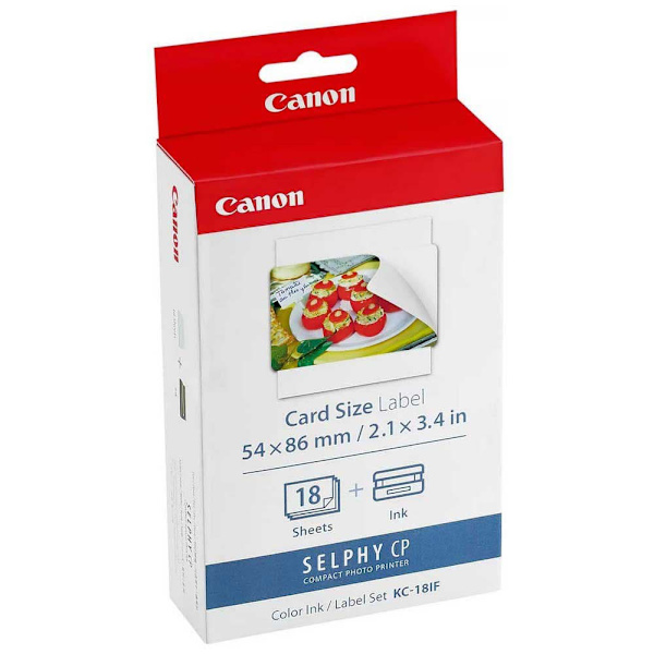 Canon Mustepatruuna Kc-18if Cp-100 Musta