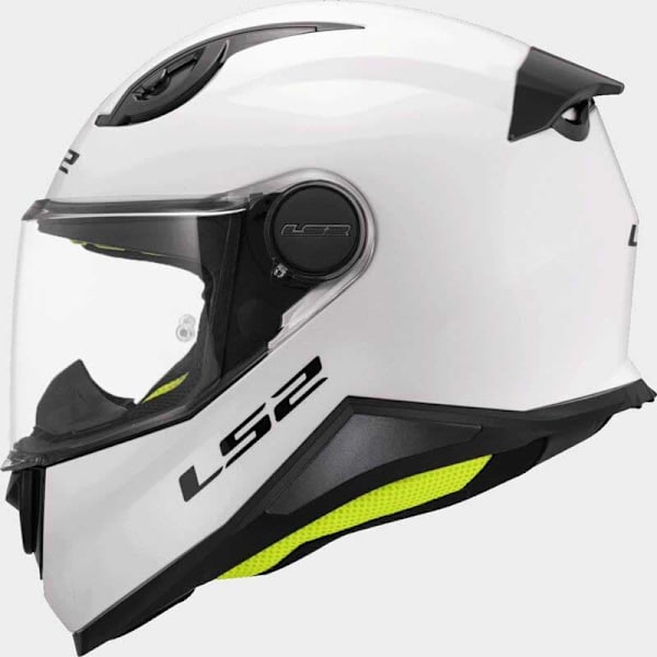 Ls2 Ff812 Kid Solid Fullface-hjelm Hvid M