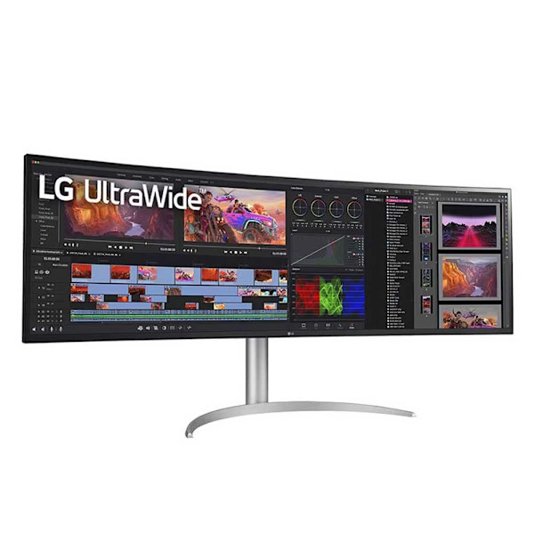 Lg Overvåge 49wq95x-w 49´´ 2k Ips Led 144hz Søvfarvet Hvid