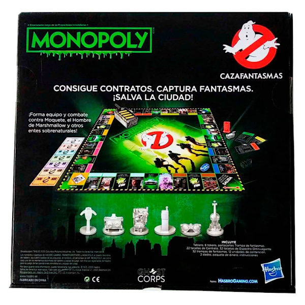 Monopoly Ghostbusters Monivärinen
