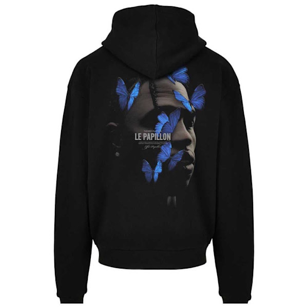 Mister Tee Hættetrøje Le Papillon Heavy Oversize Sort XS Mand