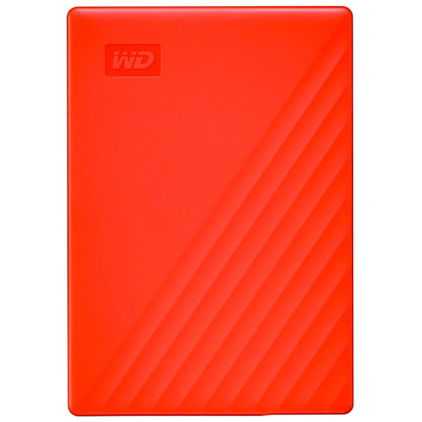 Western Digital Ekstern Hdd-harddisk My Passport Usb 3.0 4tb Orange