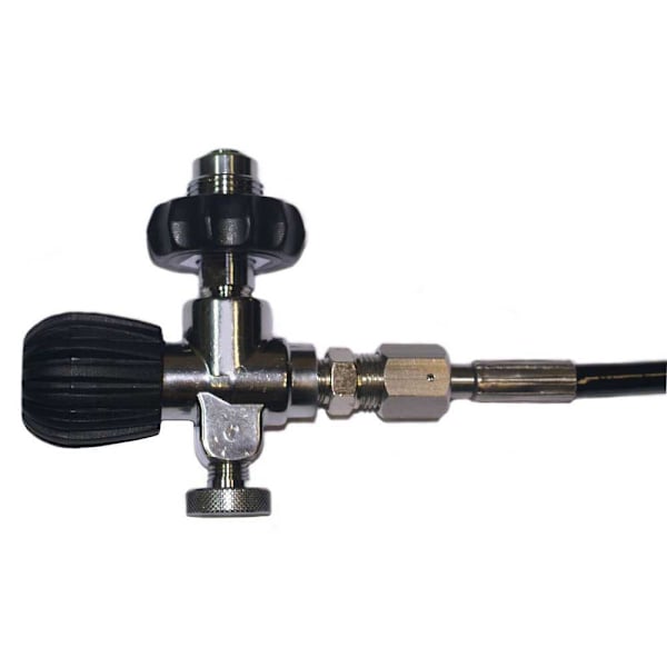 Metalsub Kompressorslange Med Din 200/300 1/4´´ Bsp 1/4´´ Bsp Kvinde Sort 50 cm