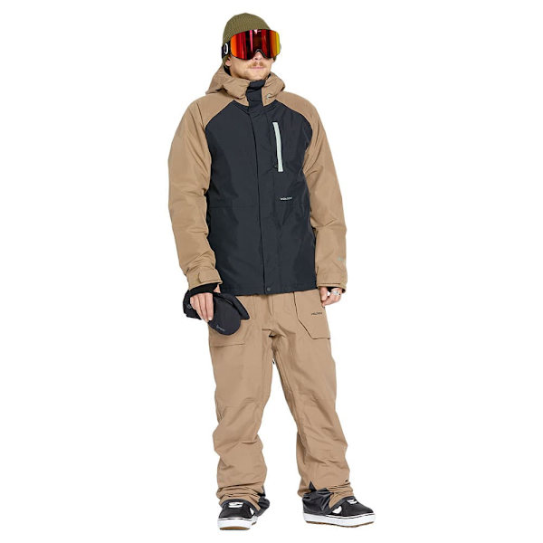 Volcom Rain Gore-tex Bib Race Dräkt Brun M Man