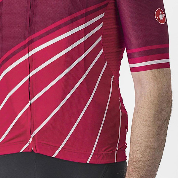 Castelli Speed Strada Lyhythihainen Pyöräilypaita Punainen 2XL Mies
