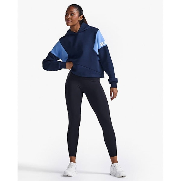 2xu Form Splejset Crop Hættetrøje  M Kvinde