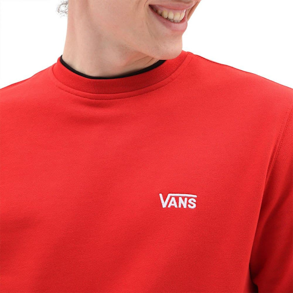 Vans Core Basic Crew Tröja Röd S Man