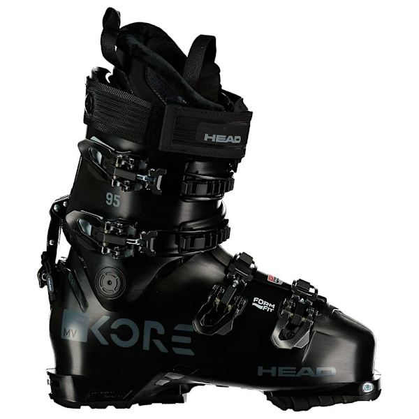 Head Kvinna Alpina Skidskor Kore 95 Gw Svart 26.5
