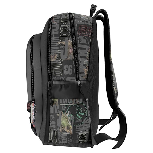Jurassic World Roar! 43 Cm Trolley Taske Tilpasningsbar Rygsæk Sort