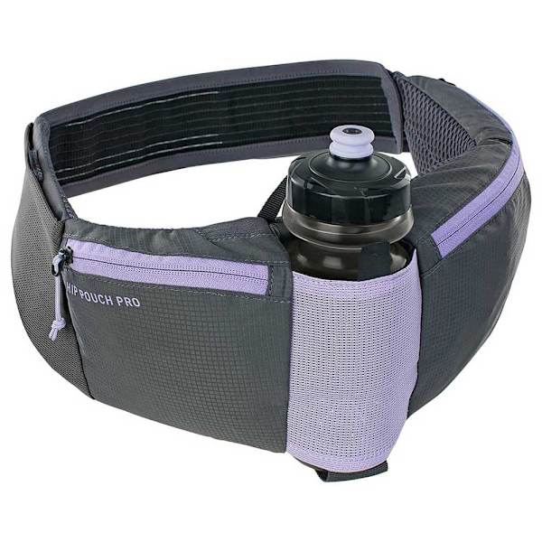 Evoc Hip Pouch Pro 1.5 L Midja Packa + 500ml Vatten Flaska Grå