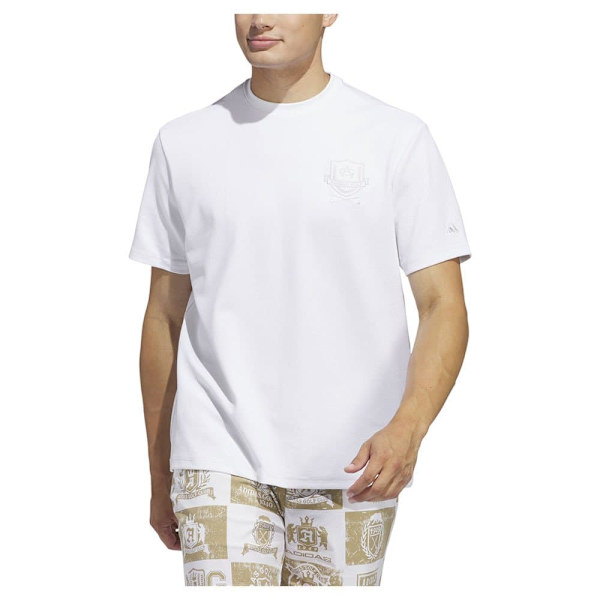 Adidas Mock Neck Kortærmet Polo Go-to  S