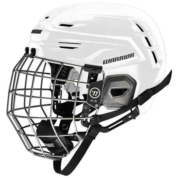 Warrior Ishockeyhjälm Alpha Pro Combo Vit M