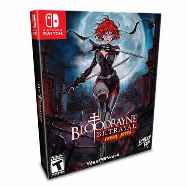 Nintendo Games Switch Bloodrayne Betrayal Fresh Bites Collector´s Edition/limited Run - Import  PAL