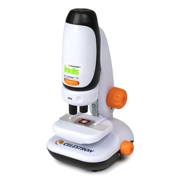 Celestron Adapter Smartphone Mikroskop Kids Transparent Sort, Orange, Hvid