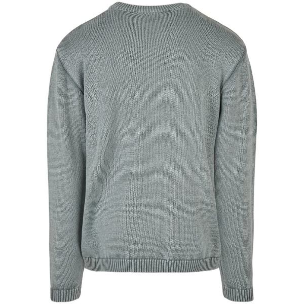 Urban Classics Sweater Washed Blå S Mand
