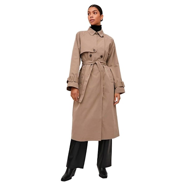 Vila Trenchcoat Annas Brun 38 Kvinna