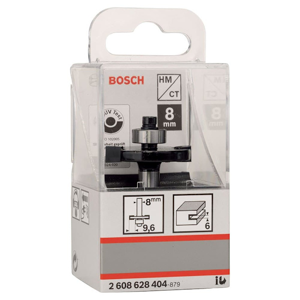 Bosch Professional Spår Router Bit 8x32x51 Mm Silver