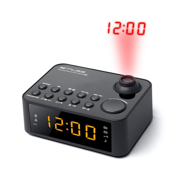 Muse Clockradio M-178 P Sort