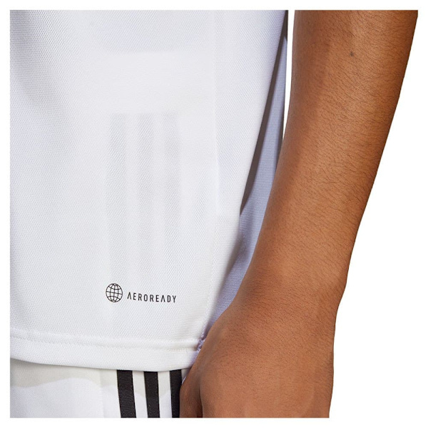 Adidas Kortärmad Piké Tiro23 L Vit M / Regular Man
