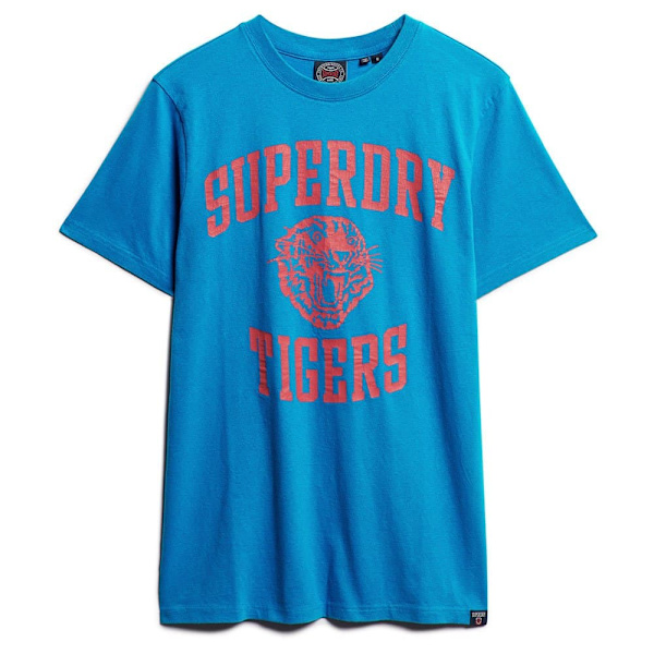 Superdry Track & Field Ath Graphic Lyhythihainen T-paita Sininen 2XL Mies