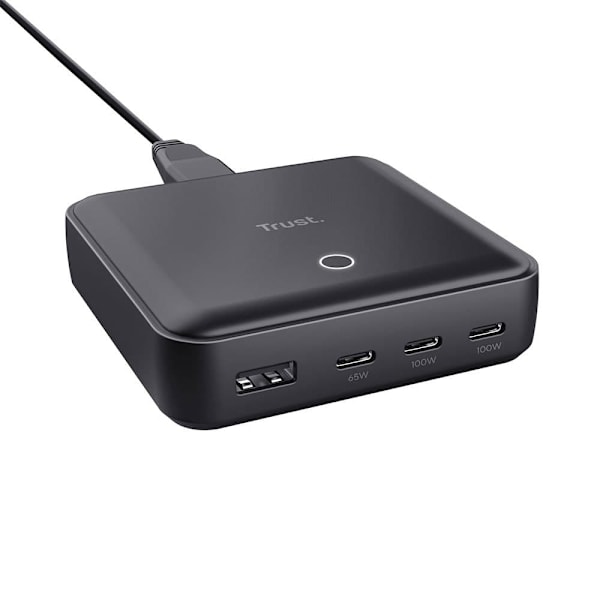 Trust Usb-a/usb-c Laturi 25242 musta