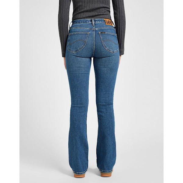 Lee Breese Boot Jeans Blå 32 / 33 Kvinde