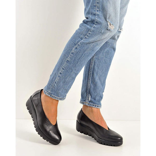 Wonders Fly Loafers Sort EU 39 Kvinde