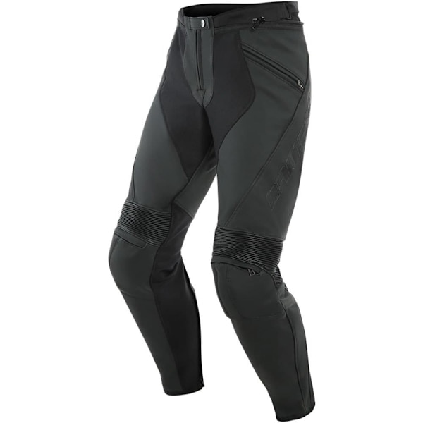Dainese Lange Bukser Pony 3 Leather Sort,Grå 25 Mand