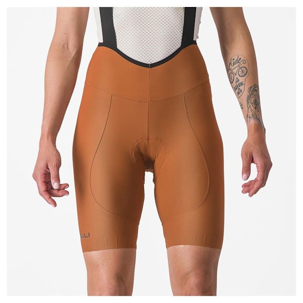 Castelli Espresso Dt Cykelbyxor Brun M Kvinna