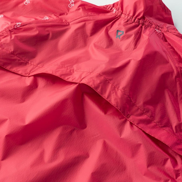 Radvik Papa Waterproof Lds Jacka Röd XS Kvinna