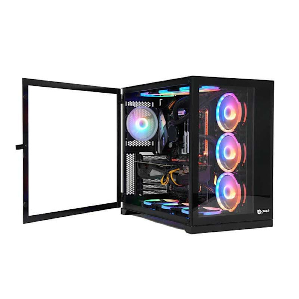 Talius Tårn Sag Zeus Black Transparent Sort