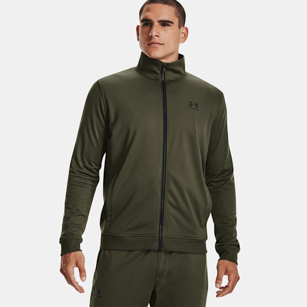 Under Armour Sportstyle Tricot Träningsoveralljacka Grönt 3XL / Regular Man