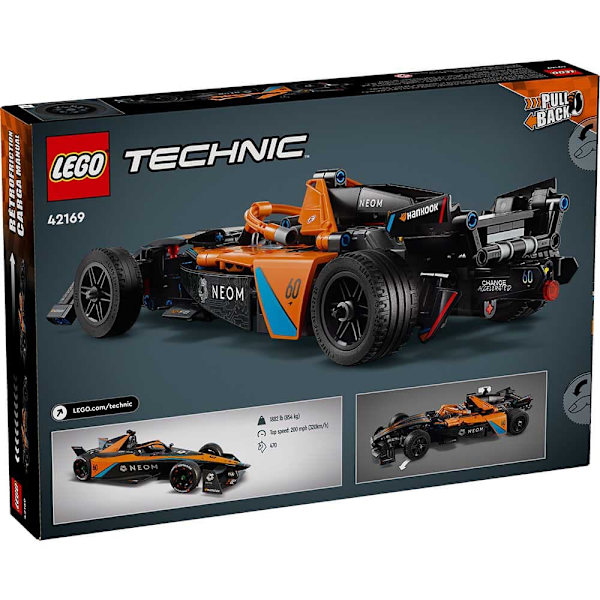 Lego Ja Kilpa-auton Rakennuspeli Neom Mclaren Formula