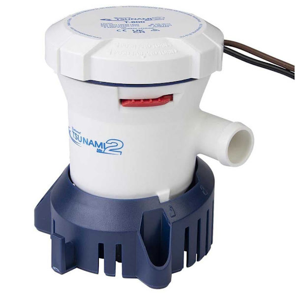 Attwood Tyhjennyspumppu Tsunami Mk2 800 2520l/h 12v Kirkas 110 x 101 x 114 mm