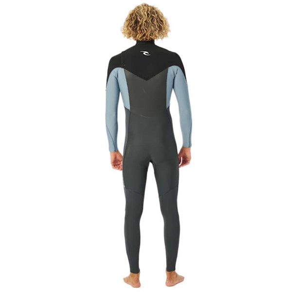 Rip Curl Pitkähihainen Rintavetoketjullinen Neopreenipuku Dawn Patrol 43gb St Musta L