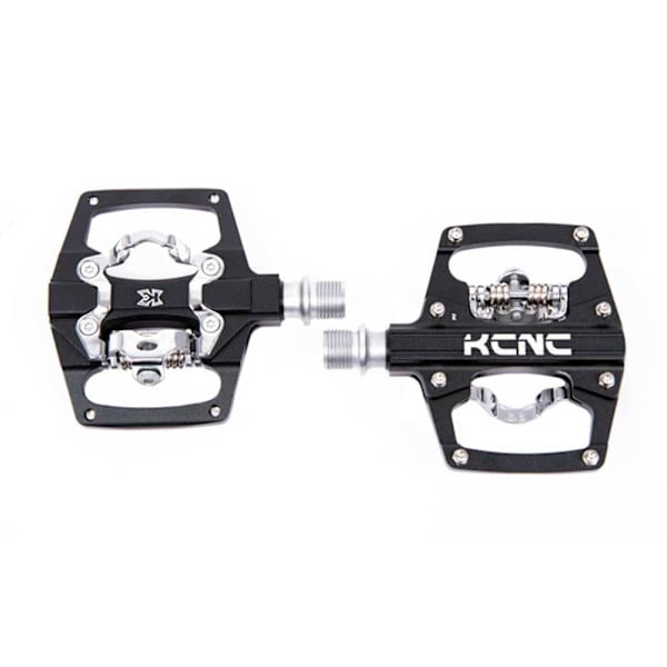 Kcnc Blandade Pedaler Spd Svart,Silver