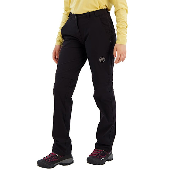 Mammut Runbold Zip Off Byxor Svart 46 / Regular Kvinna