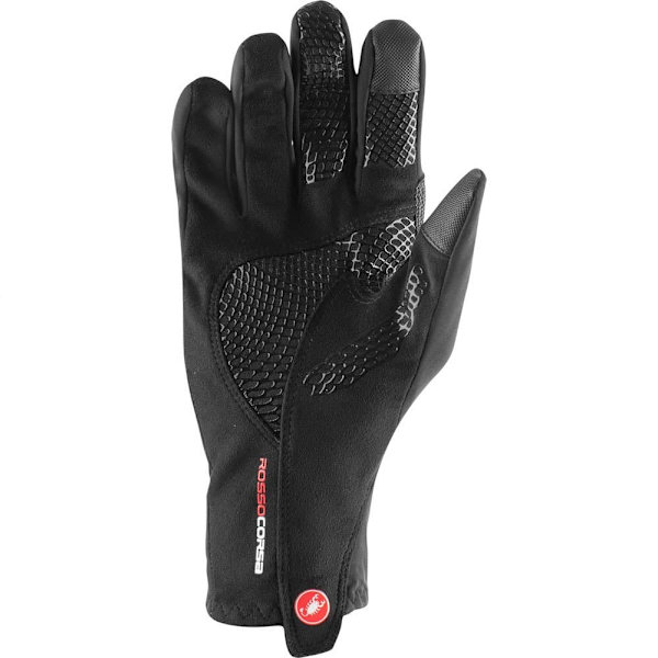 Castelli Långa Handskar Spettacolo Ros Svart XL Man