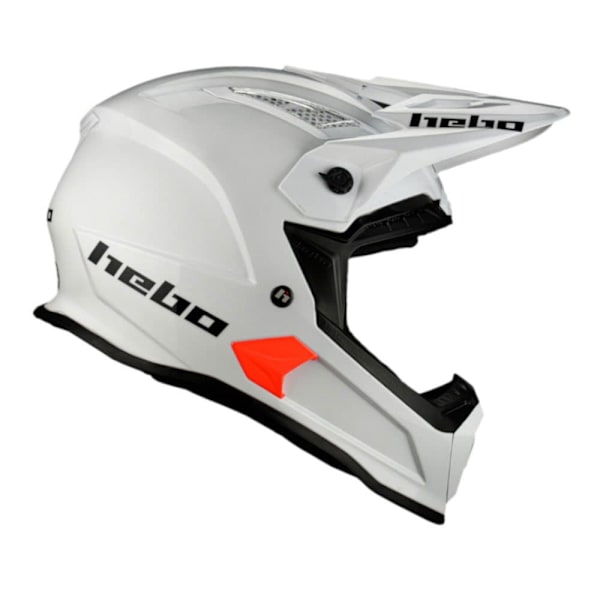 Hebo Motocross Hjelm Hmx-p01 Stage Ii Hvid M