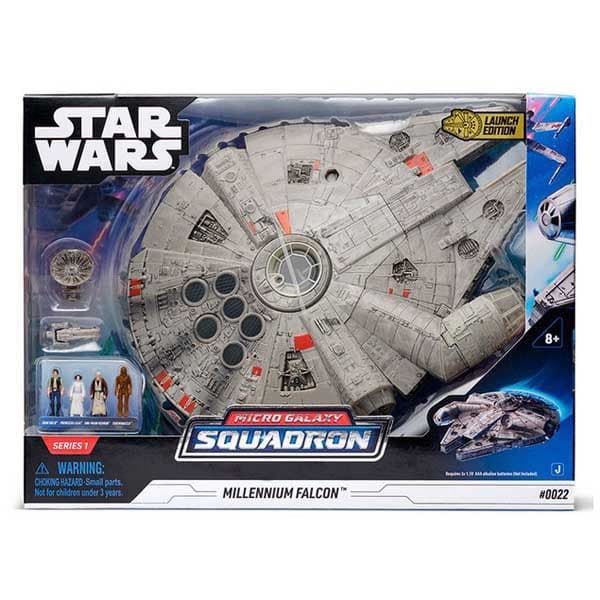 Jazwares Millenium Falcon Valolla Ja äänellä Star Wars Kultainen