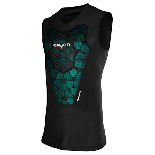 Seven Hihaton Suoja T-paita Fusion Roost Musta S-L