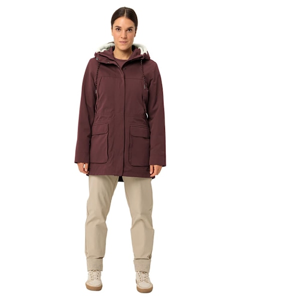 Vaude Manukau Ii Parka Brun 42 Kvinna