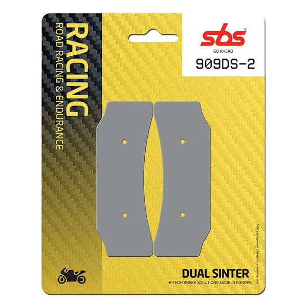 Sbs Dual Dynamic Racing Concept 909ds-2 Sintrede Bremseklodser Gul