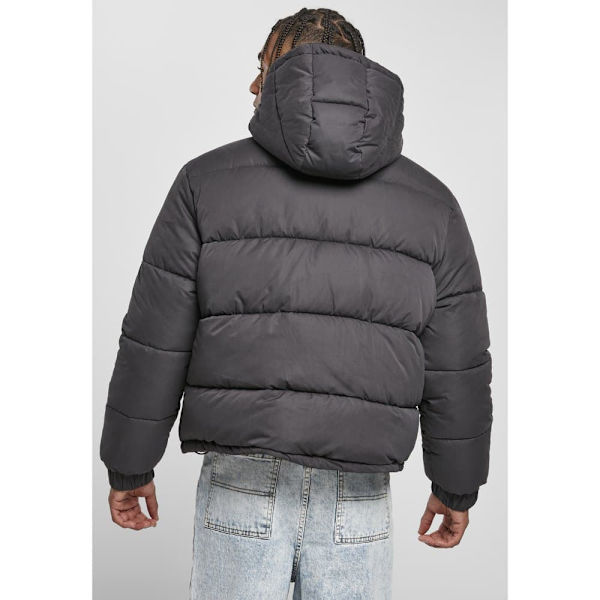 Urban Classics Jakke Hooded Cropped Sort L Mand