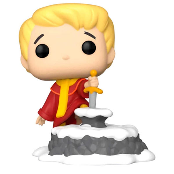 Funko Svärdet I Stenen Arthur Pulling Excalibur Exklusiv Pop Deluxe Disney Flerfärgad