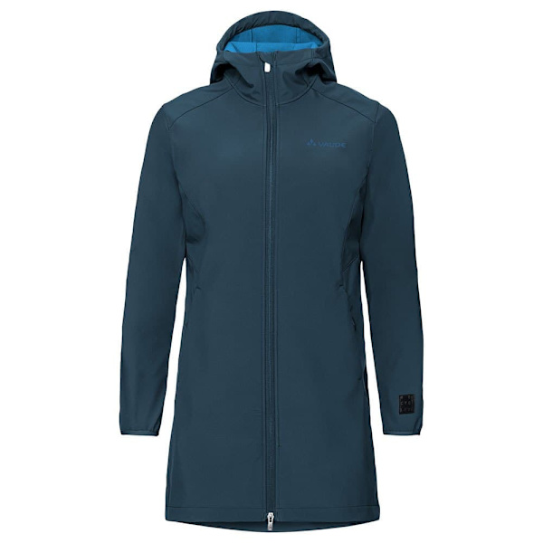Vaude Parka Moena Softshell Blå 38 Kvinde