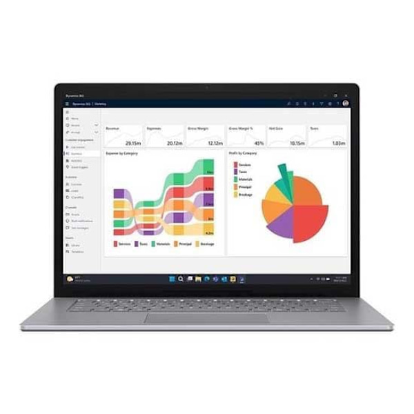 Microsoft Bärbar Dator Surface 5 15´´ I7-1255u/8gb/256gb Ssd Durchsichtig