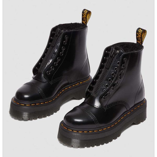 Dr Martens Sinclair Fl Støvler Sort EU 40 Kvinde