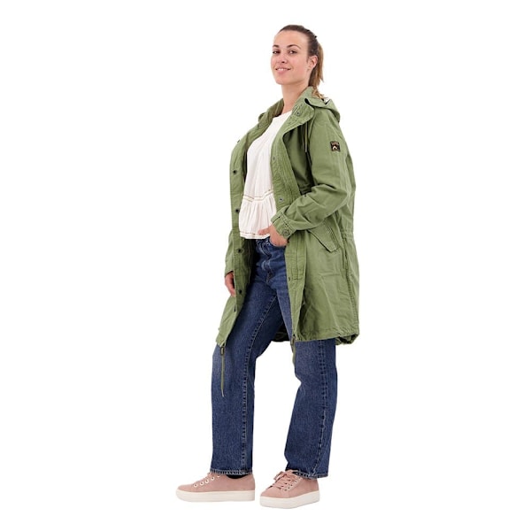 Superdry Jacka Vintage Field Grönt XS Kvinna